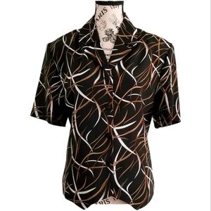 NWT deadstock vintage short sleeves blouse